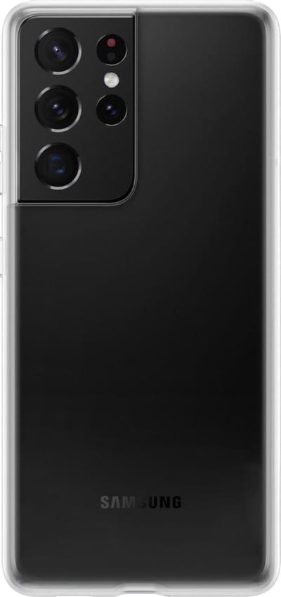 Hoes - Geschikt voor Samsung Galaxy S21 Ultra - Sterk & Shockproof - Hoesje Cover - Siliconen Case - Transparant