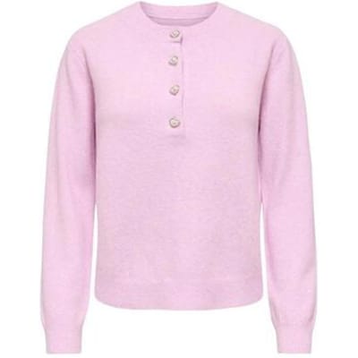 ONLY - ONLMACEY LS ONECK HALF BUTTON KNT - Meisjes - Cardigans