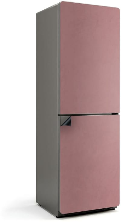 Wallfluent Magnetische Koelkastmat - Roze Koelkast Magneet Sticker - 60 cm x 190 cm - Roze Magnetische Koelkastmat - Koelkast Cover Magneet - Magneet Poster Voor Koelkast - Herbruikbare Magneetmat Koelkast