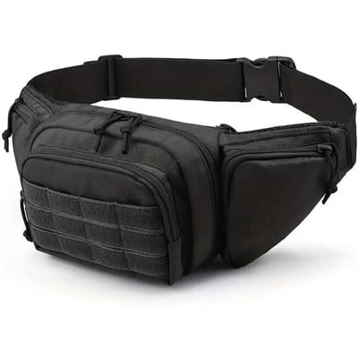 Livano Heuptas - Heuptasje - Heuptasjes - Money Belt - Dames - Heren - Festival - Wandelen - Fanny Pack - Zwart