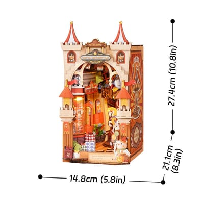 Robotime Book Nook Fairytale Amusement Park - Rolife Stories in Books Series - TGB17 - Miniatuur - Book Nook - Bouwpakket - Cadeautip - Modelbouw