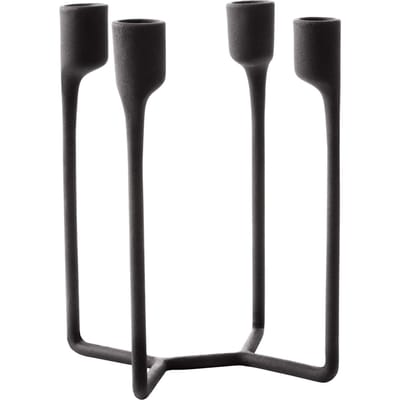 Normann Copenhagen Heima - Kandelaar - Zwart Gietijzer