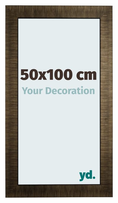 Your Decoration - Fotolijst 50x75 cm - Hout - Champagne Geborsteld - Leeds