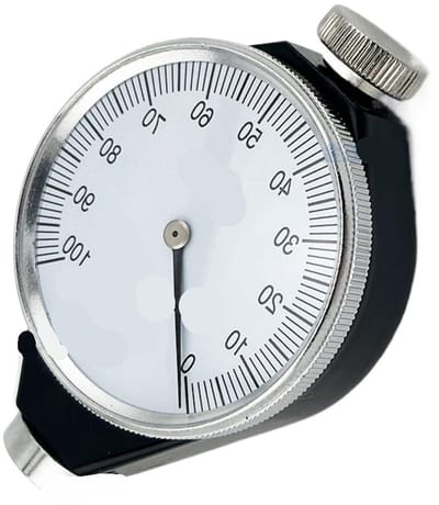 Hardheidsmeter Rubber - Hardheidstester - Materiaalevaluatie - Met Hardheidstabel - 15x10x10 cm - N.v.t.