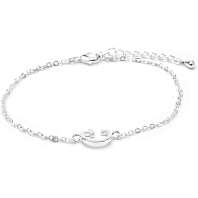 Luxenter Armband met zilveren afwerking - Alphabet