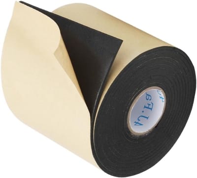 Dikte van 3 mm Foam Tape voor het afdichten van ramen, deuren en meubels - Geluidsisolatie, stofdicht en trillingsbestendig (100 mm x 3 m)