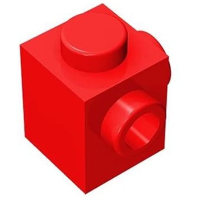 10 STUKS 26604 Gemodificeerd 1x1 Inclusief Studs aan 2 Kanten Blok Mijn Eigen Creatie Passend Inclusief Baksteen DOE-HET-ZELF Kinderspeelgoed Assemblage 10PCS