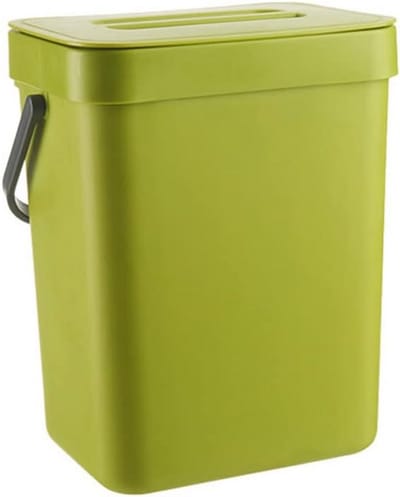 Keukencompostbak 3L met Deksel voor Aanrecht - Geurvrij Afvalbeheer