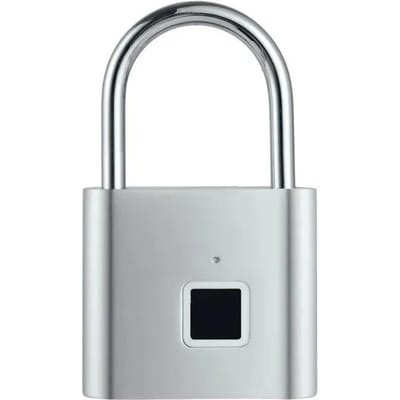 Sleutelloos USB Oplaadbaar Vingerafdrukslot Smart Home Hangslot Waterdicht Deurslot Snel Ontgrendelen Draagbaar Anti-diefstal Hangslot