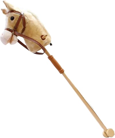 Stokpaard - Knuffelpaard - Rollenspel - Met Muziek - 100 cm