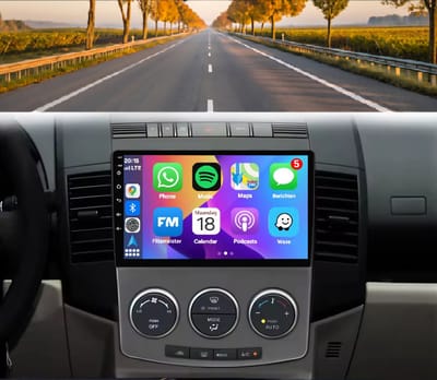 Autoradio 4/64 met Carplay en Android auto | Geschikt voor Mazda 5 2004-2011 | Radio scherm met Navigatie | 2004 2005 2006 2007 2008 2009 2010 2011 | CR cr19