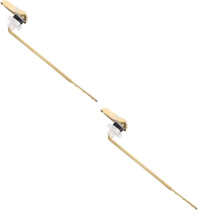 Toilet Spoelhendel - Reservoir Hendel - Toilet Reparatie - Zuiver Koper Staaf - 27 cm - Goud