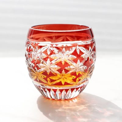 Japanse Edo Kiriko Kleur Kristal S Glas Sake Bekers Handgraveren Heldere Sterren Kleine Wijnglazen Vodka Spirit Drank Tumbler 90ml