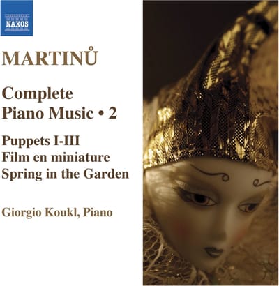 Giorgio Koukl - Martinů: Piano Music Volume 2 (CD)