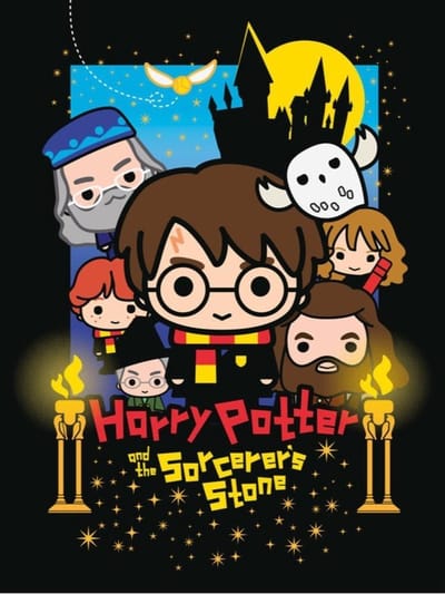 Harry Potter Canvas Schilderij  30 x 40 cm