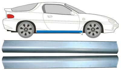 Reparatie dorpel voor Mazda MX-3 1992-1998 / Links = Rechts (symmetrisch) / Set