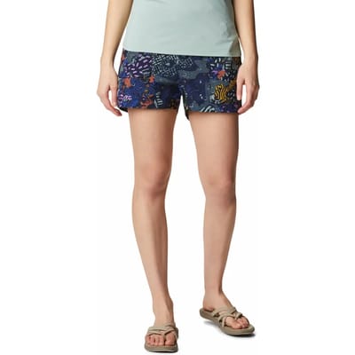 Columbia W Summerdry Cargo Shorts 1933523472, Vrouwen, Marineblauw, Sportbroeken, maat: M EU