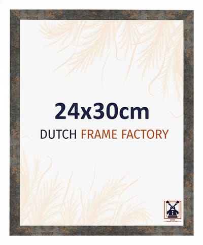 Fotolijst 24x30 cm - MDF - Geoxideerd Metaal - Benno