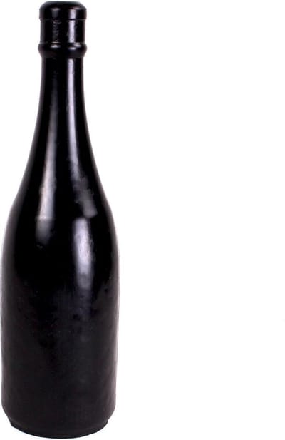 All Black Buttplug Champagnefles - groot
