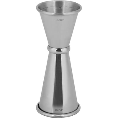 Shaker à cocktail en acier inoxydable, 30 à 45 ml, double doseur, outil de mesure pour barman, accessoires de bar