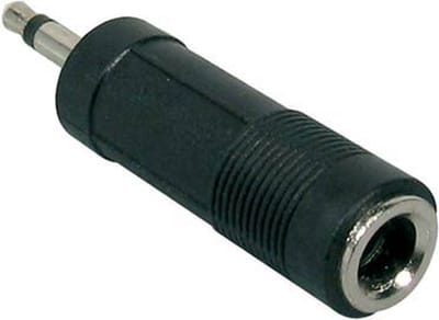 Specter verloop plug - Female Jack mono naar Mini Jack mono