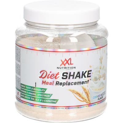 XXL Nutrition - Diet Shake - Cookies & Cream - Maaltijdvervanger - 480 g