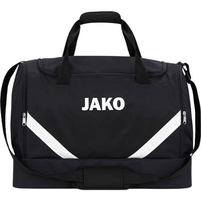 Jako Iconic (Bambini) Sporttas Met Bodemvak - Zwart | Maat: UNI