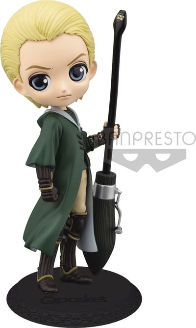 Bandai Banpresto Harry Potter - Q Posket Figuur - Draco Malfoy Quidditch Style Ver.A
