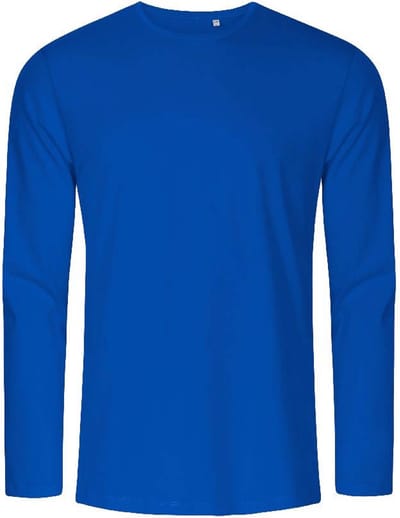 Promodoro Men´s Roundneck T-Shirt Long Sleeve XO1465 - Azur Blue - 3XL