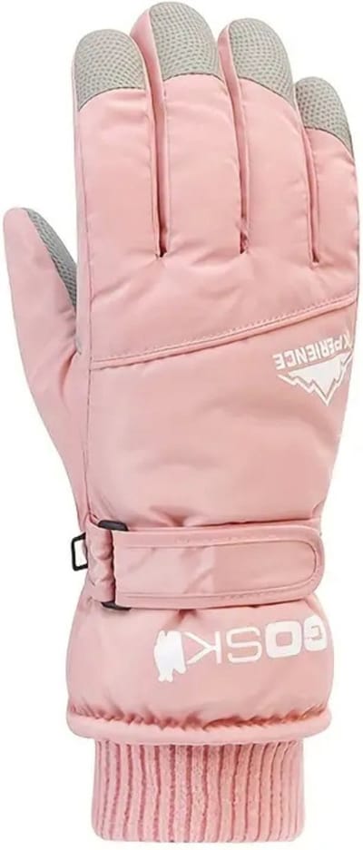 Bovista Skihandschoenen - Handschoenen Winter - Handschoenen Dames - Touchscreen - Antislip - Waterdicht - Roze