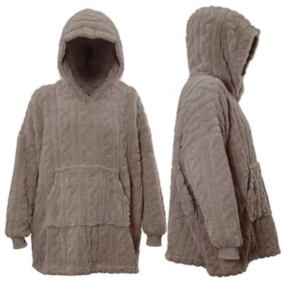Unique Living - Hoodie Pleun Taupe -70x57x87cm