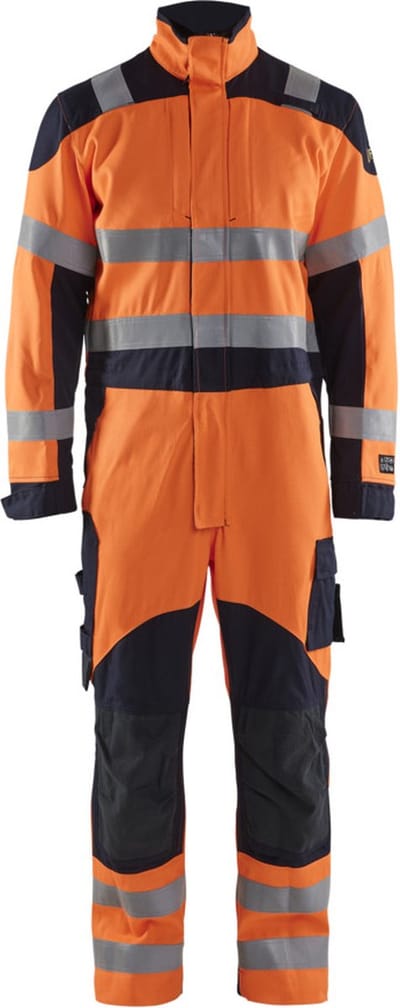 Blaklader Multinorm inherent overall 6089-1513 - High Vis Oranje/Marineblauw - C46