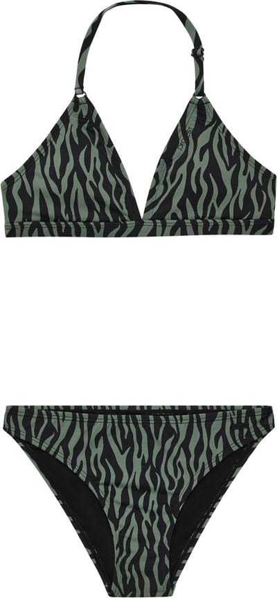 Protest Prtaniston Jr – Triangle bikini set Meisjes – Verstelbare bandjes – Uitneembare vulling – Tijgerprint
