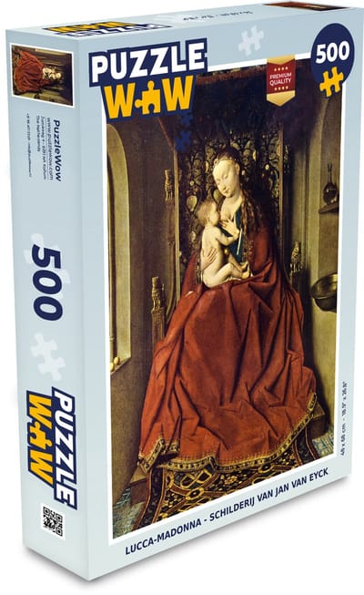 Puzzel Lucca-Madonna - Schilderij van Jan van Eyck - Legpuzzel - Puzzel 500 stukjes