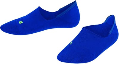 FALKE Cool Kick onzichtbar eenkleurig functioneel materiaal footies kinderen blauw - maat 27-30