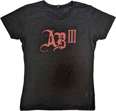 Alter Bridge - AB III Red Logo Dames T-shirt - S - Zwart