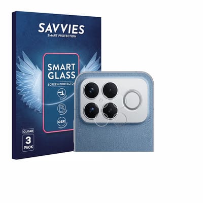 3 Stuks Savvies Screenprotector - geschikt voor Xiaomi Poco F8 Ultra (ALLEEN Camera Lens) - beschermfolie glas transparant