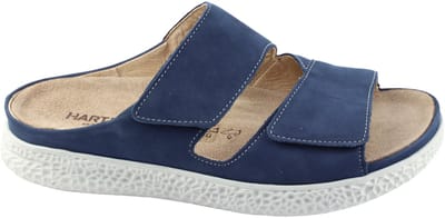 Hartjes - Groove 1221 /20 - Slippers - blauw nubuck/suede