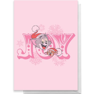 Tom And Jerry Joy Greetings Card - Standard Card