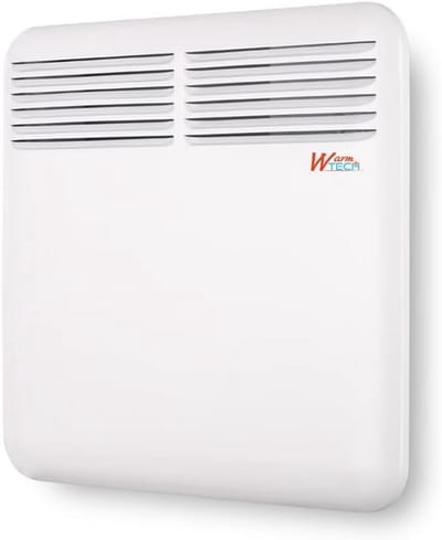 Convector kachel - Wandpaneel kachel - Ruimte verwarmen - Elektronische thermostaat - 1000W - Wit