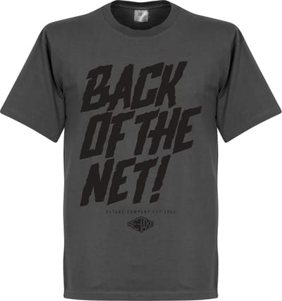 Retake Back of the Net! T-Shirt - Donker Grijs - S