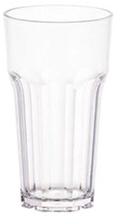 Drinkbekers - Stapelbare bekers - Feestjes en picknicks - Onbreekbaar polycarbonaat - Ø 93 x 166 cm - Transparant