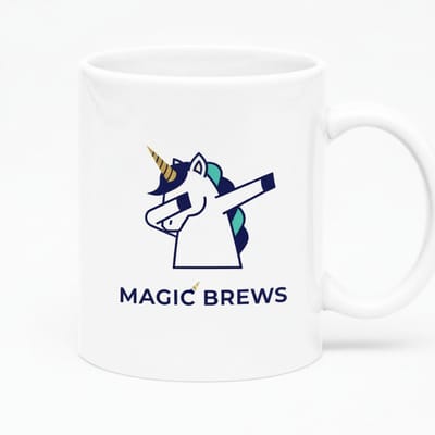 Nevolis® | Koffiemok 330ml met Uniek Design | Ontwerp Jouw Eigen Mok | Handgemaakt Cadeau voor Koffieliefhebbers | Gepersonaliseerd op Aanvraag | Enkel of Grote Bestelling