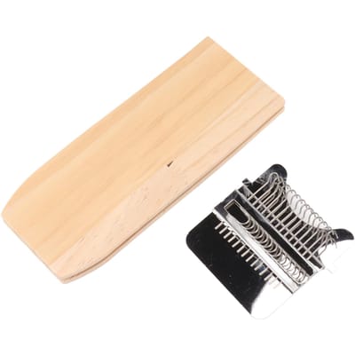 Petit Kit de Métier à Tisser Portable Mini Machine à Tisser Outil de Réparation de Tissage DIY avec 14 Crochets pour Chaussettes Vêtements beige