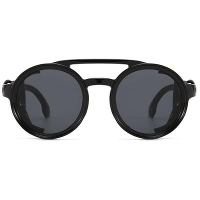Nachtzicht Winddichte Bril Klassieke Stijl Outdoor Rijbril Piloten Rijbril Wandelen Oogbescherming UV400 Bescherming Bril 1PC gray