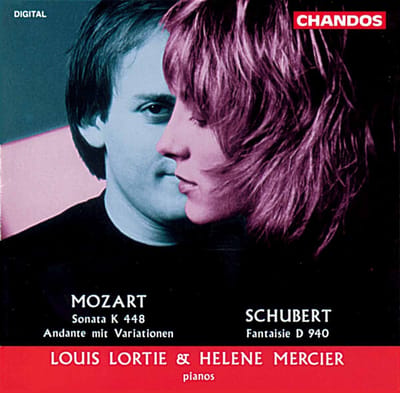 Hélène Mercier & Louis Lortie - Mozart: Sonata in D KV 488 | Schubert: Fantasie (CD)