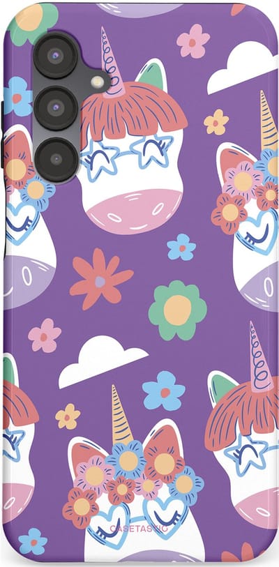 Casetastic Hoesje Geschikt voor Samsung A16 - Stijlvolle Beschermende Duo-layer Case - Eenhoorn Magie