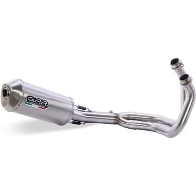 Motoruitlaat GPR Tech Satinox Kawasaki E6 N-F 2012-2016