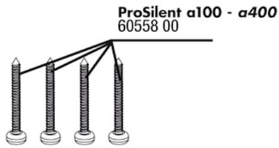 JBL PS a100-400 Schroeven Behuizing (4 stuks)
