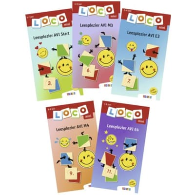 Loco Mini Pakket Leesplezier (5 Boekjes) - Loco Mini